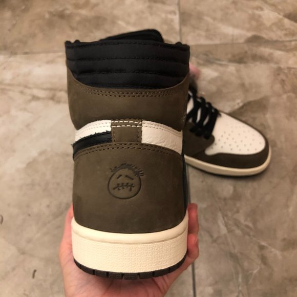 Nike Air Jordan1 High OG TS SP CD4487 100 US7 - Picture 9 of 10